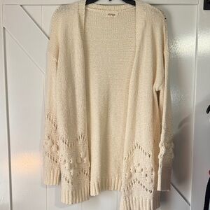 ADORA Cream Knit Cardigan